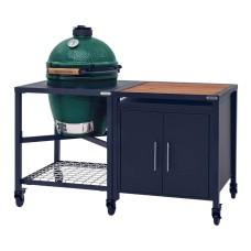 BIG GREEN EGG LARGE + EGG RĖMAS + UŽDARA SPINTELĖ