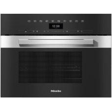 Kompaktinė garinė orkaitė su mikrobangų funkcija Miele DGM 7440 EDST/CLST