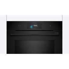 BOSCH Orkaitė su papildomų garų ir mikrobangų funkcijomis HNG978NB1