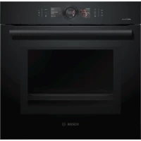 BOSCH Orkaitė su papildomų garų ir mikrobangų funkcijomis HNG8764C7